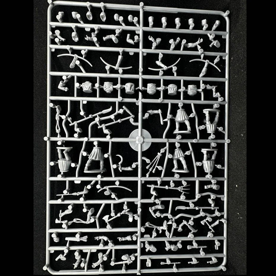 Wargames Atlantic | The Age of Chivalry | Peasant Levy 1100-1350 | Single Sprue|