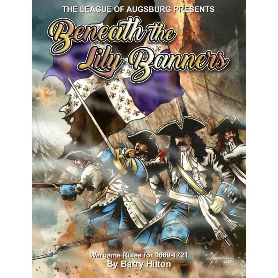 The League of Ausburg | Beneath the Lily Banners | Hardback Rulebook