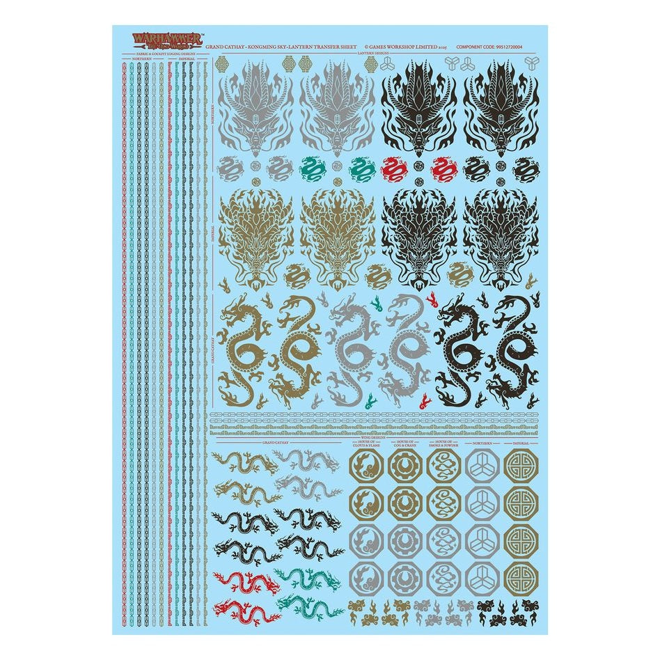 The Old World | Grand Cathay | Sky Lantern | Plastic Unit Box