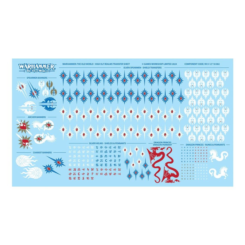 The Old World | High Elf Realms | Dragon Princes of Caledor | Plastic Unit Box