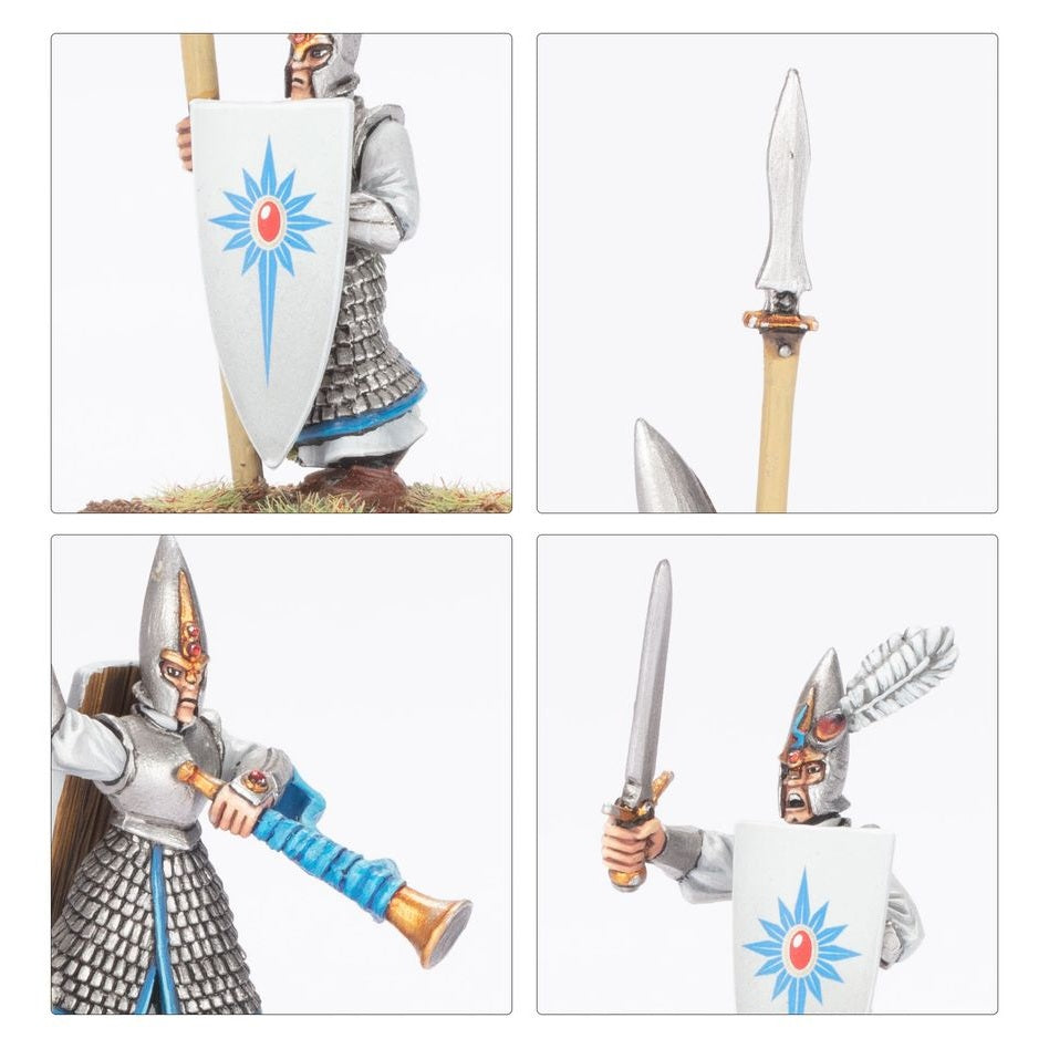 The Old World | High Elf Realms | Elven Spearman | Plastic Unit Box