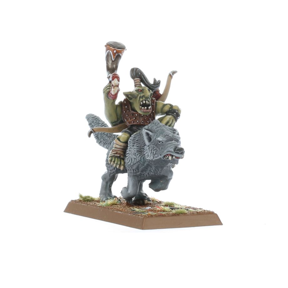 The Old World | Orc & Goblin Tribes | Goblin Wolf Rider Mob | Plastic Unit Box