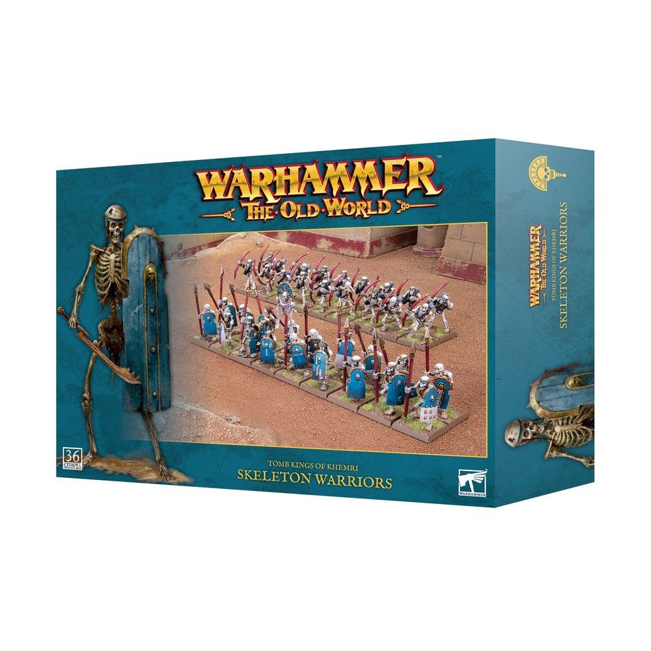 The Old World | Tomb Kings of Khemri | Skeleton Warriors | Plastic Unit Box