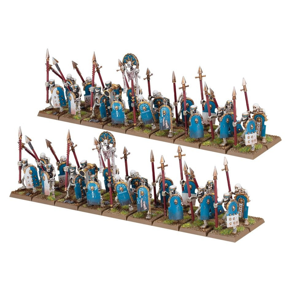 The Old World | Tomb Kings of Khemri | Skeleton Warriors | Plastic Unit Box