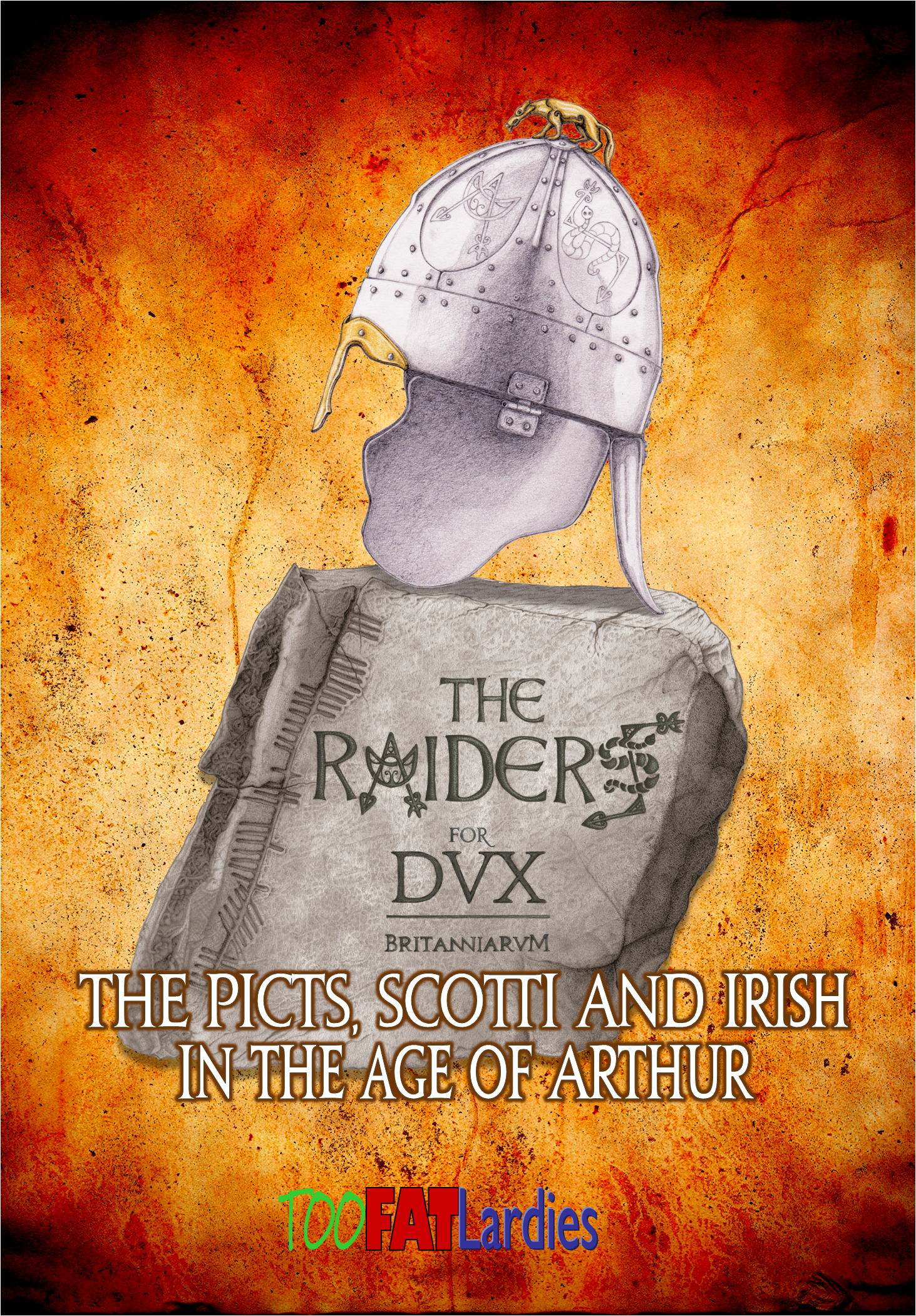 Too Fat Lardies | Rulebook The Raiders for DUX Britanniarum Book and Cards | 28mm Softback Book Rulebook