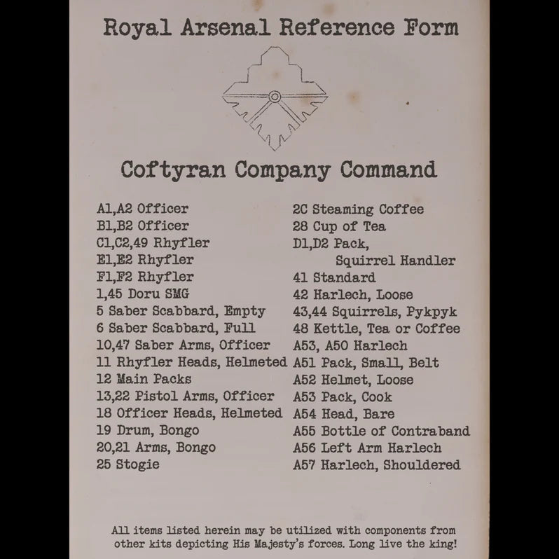 This Quar's War | Coftyran Command | Plastic Unit