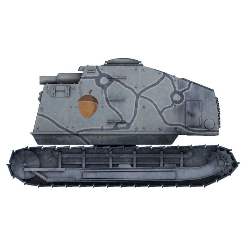 This Quar's War | Crusader Aithean Tractor| Plastic Vehicle Box