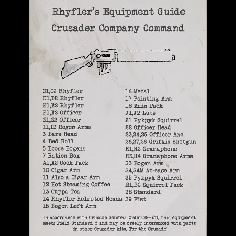 This Quar's War | Crusader Command | Plastic Unit