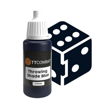 TTCombat | Throwing Shade Blue | 17ml Individual Paint | TTCombat | Miniature Kingdoms