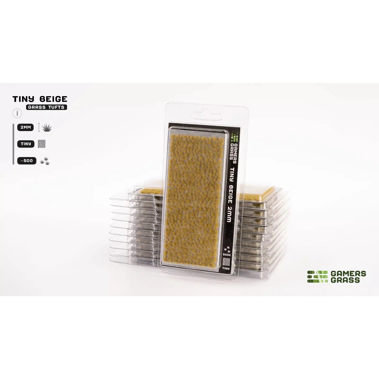 Gamers Grass | Scenics Tiny Beige Two mm | Basing Tufts | GGTT-BE
