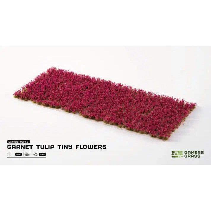 Tiny Flowers | Garnet Tulip | Tufts | GGFS-GT