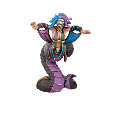 Rumbleslam | Star Tomoe Gorgon | 28mm Resin Blister Pack | TTCombat | Miniature Kingdoms