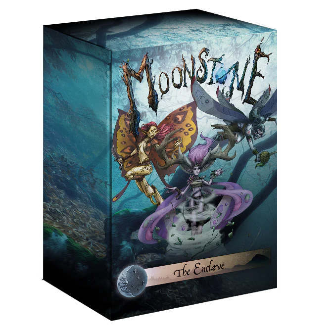 Moonstone | Faerie The Enclave | 28mm Resin Unit | Goblin King Games | Miniature Kingdoms