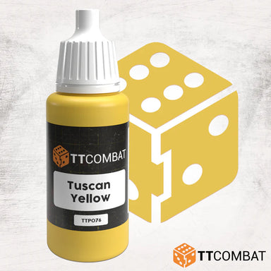 TTCombat | Tuscan Yellow | 17ml Individual Paint | TTCombat | Miniature Kingdoms