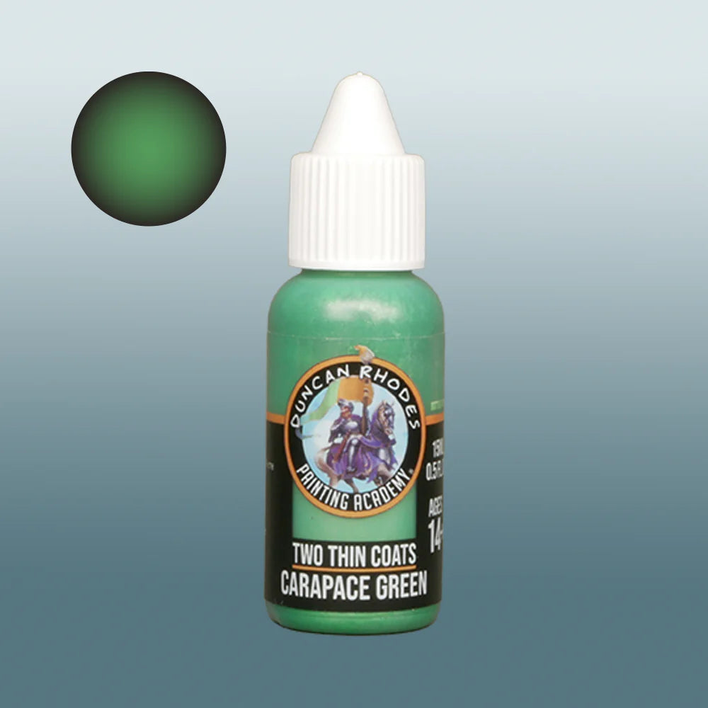 Two Thins Coats | Carapace Green | 15ml Individual Paint