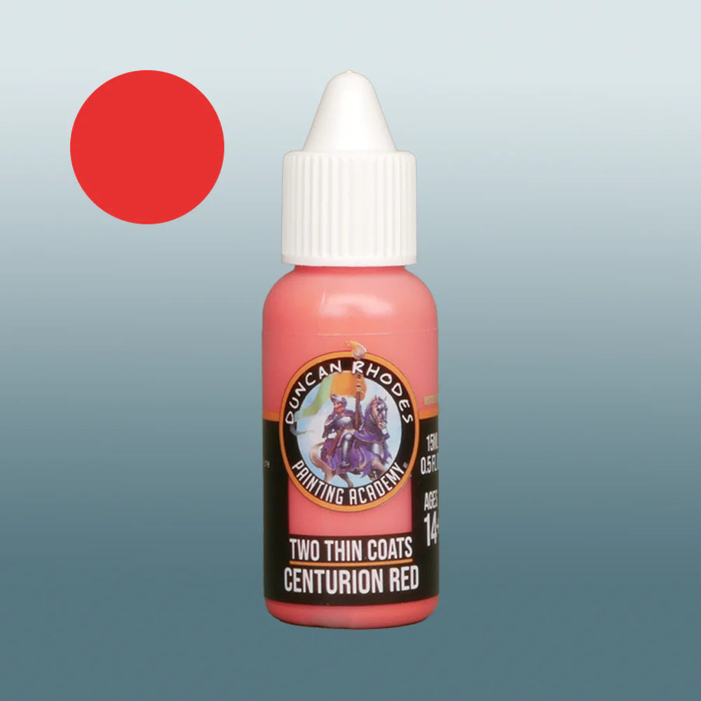 Two Thins Coats | Centurion Red | 15ml Individual Paint