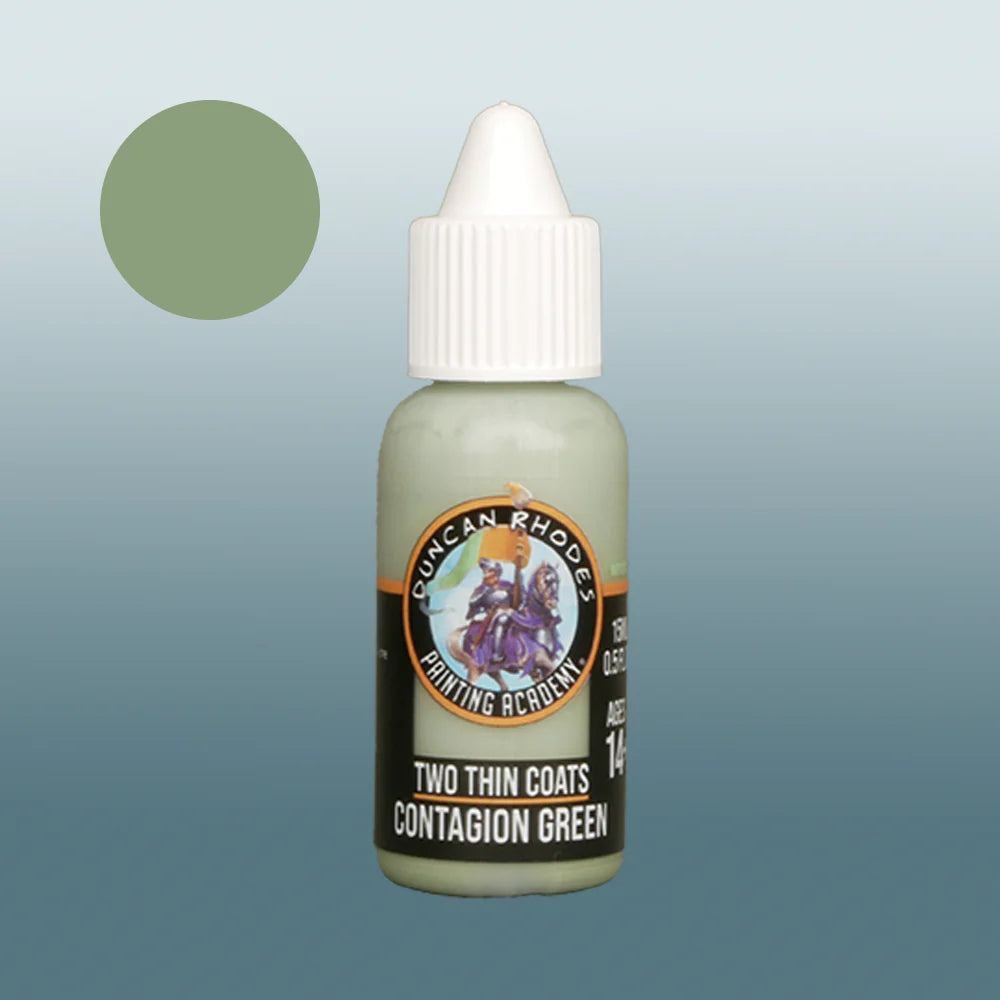 Two Thins Coats | Contagion Green | 15ml Individual Paint