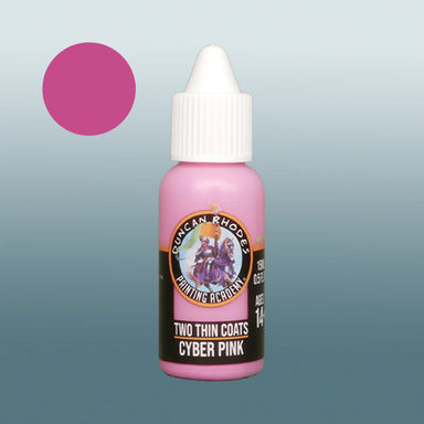 Two Thins Coats | Cyber Pink | 15ml Individual Paint