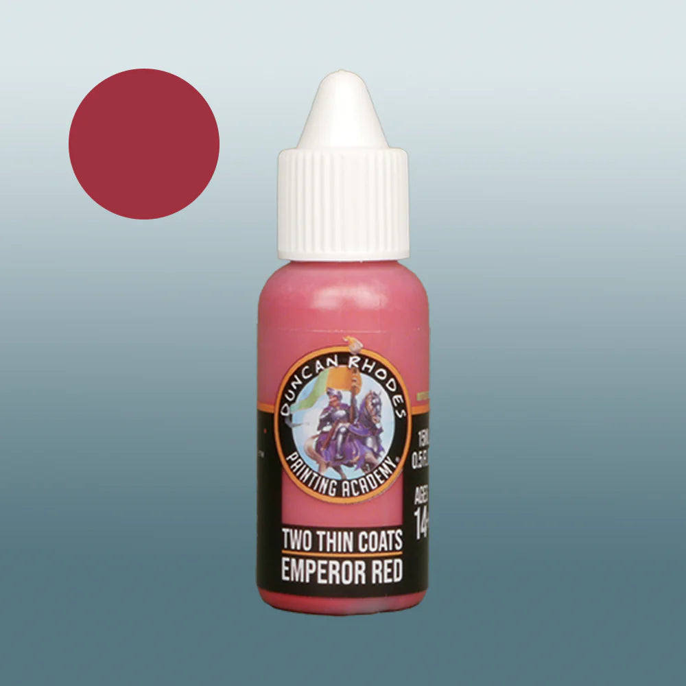 Two Thins Coats | Emperor Red | 15ml Individual Paint