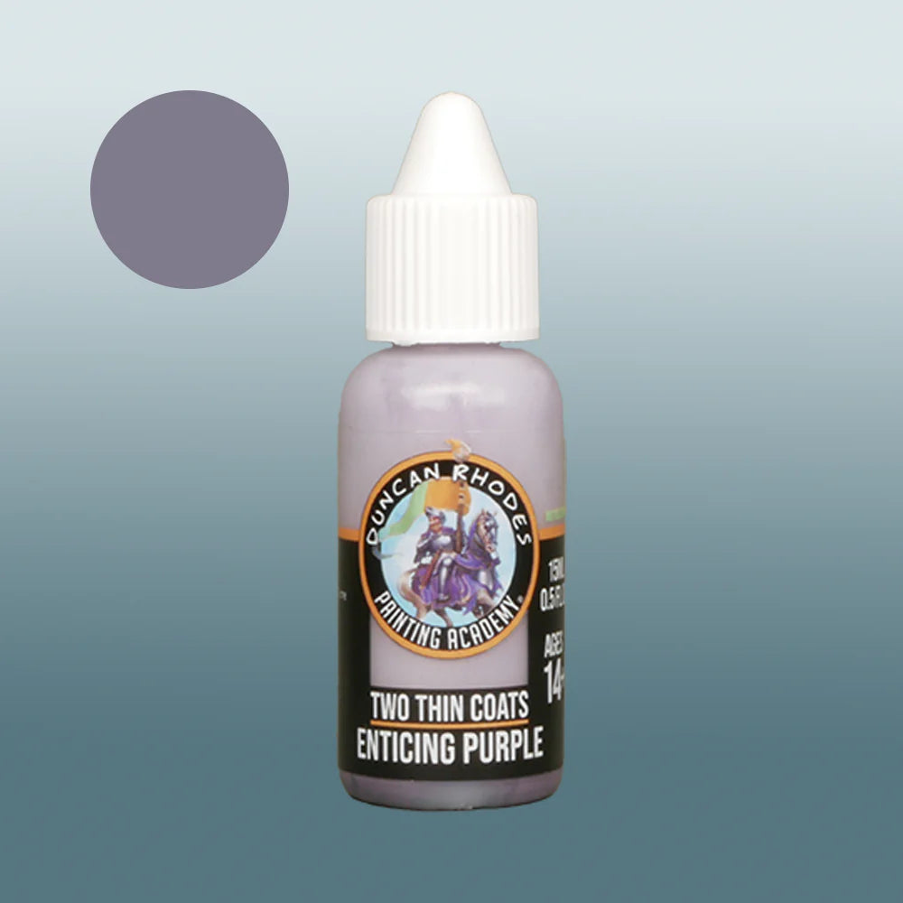 Two Thins Coats | Enticing Purple | 15ml Individual Paint