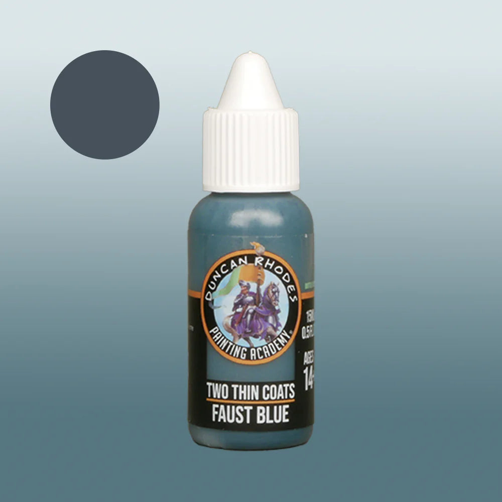 Two Thins Coats | Faust Blue | 15ml Individual Paint