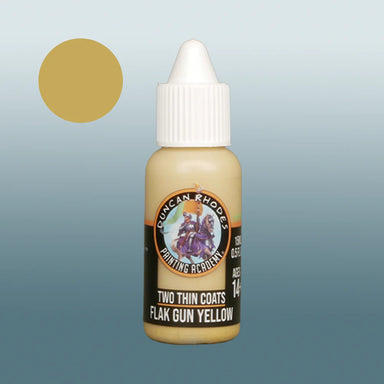 Two Thins Coats | Flak Gun Yellow | 15ml Individual Paint