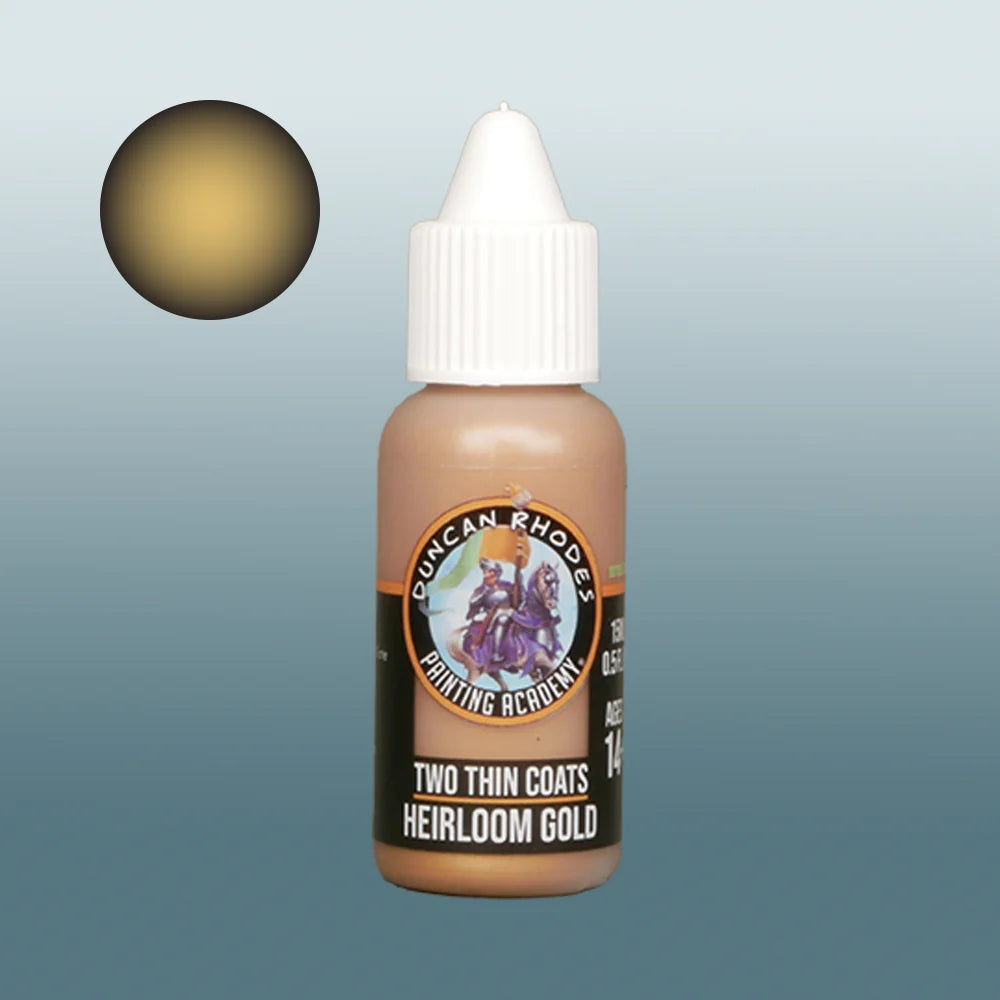 Two Thins Coats | Heirloom Gold | 15ml Individual Paint