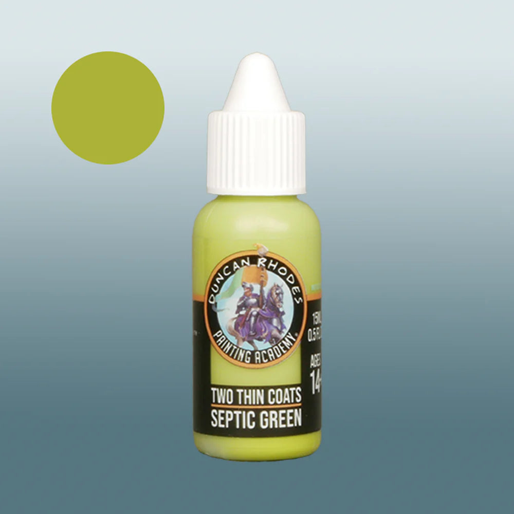 Two Thins Coats | Septic Green | 15ml Individual Paint