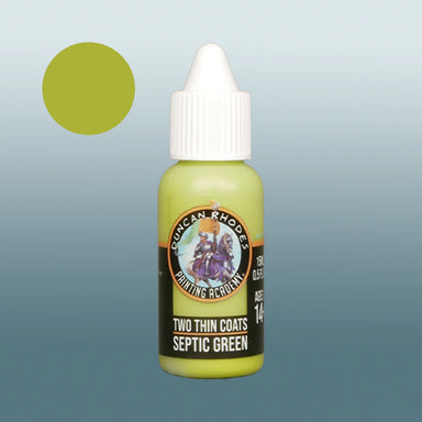 Two Thins Coats | Septic Green | 15ml Individual Paint