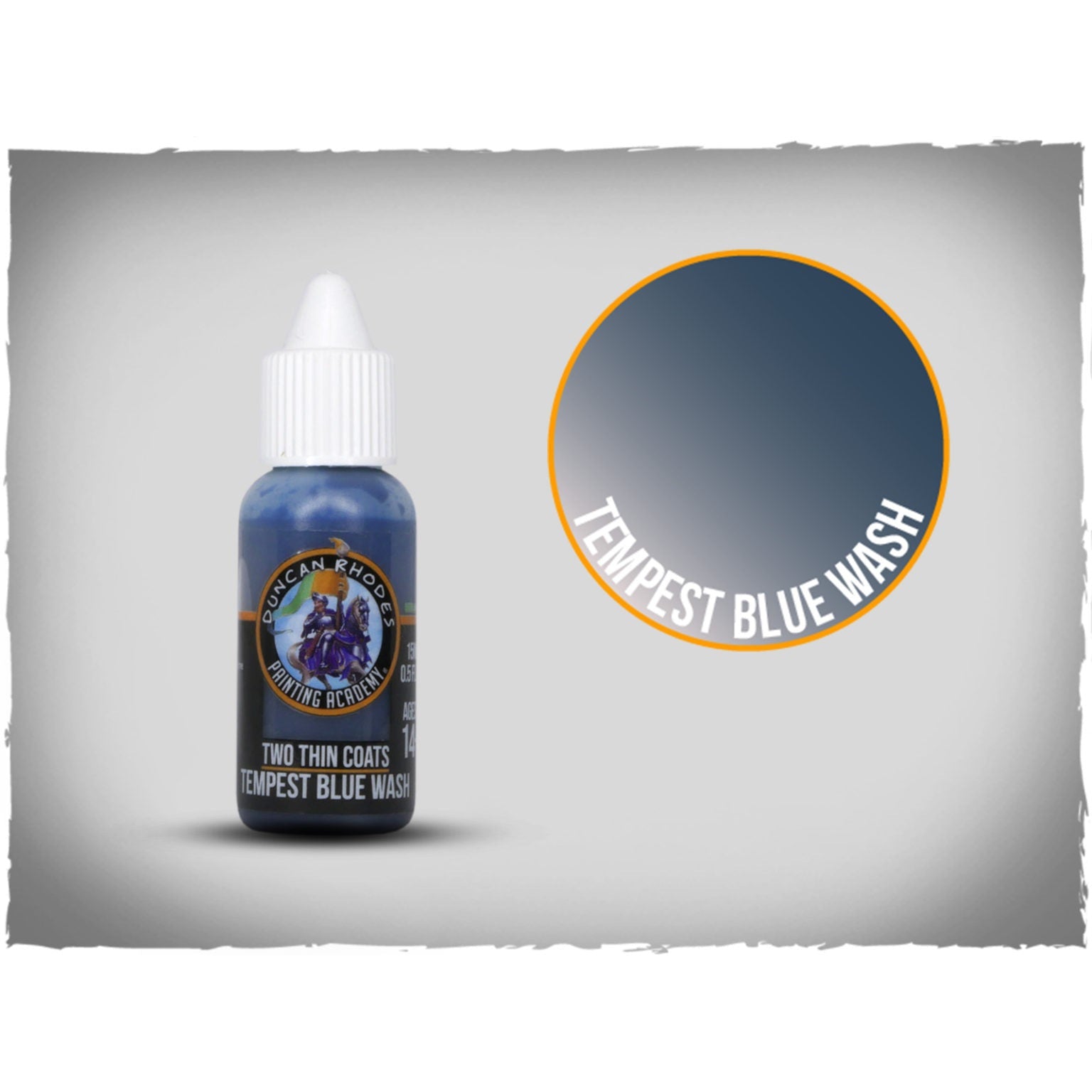 Two Thins Coats | Tempest Blue Wash | 15ml