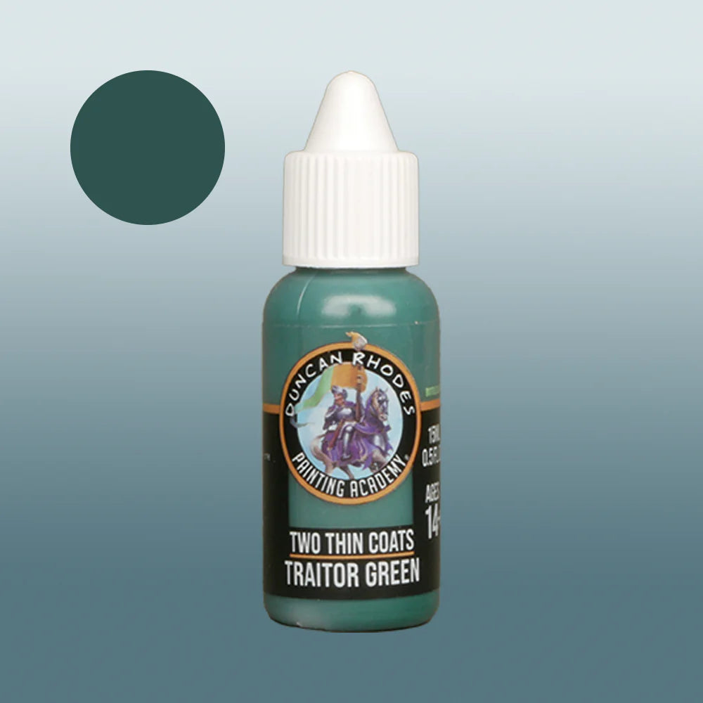 Two Thins Coats | Traitor Green | 15ml Individual Paint