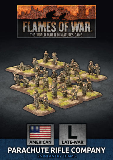 Flames of War | USA | Parachute Rifle Company | 15mm Plastic Unit