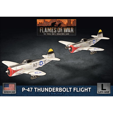 Flames of War | American P47 Thunderbolt Flight | 15mm Plastic Unit