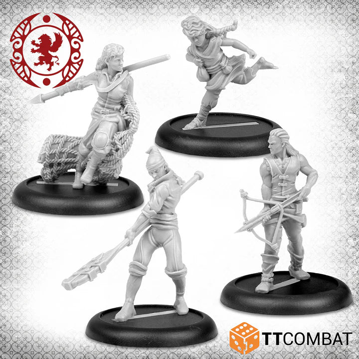 Carnevale | Escape From San Canciano | 28mm Resin Starter | TTCombat | Miniature Kingdoms