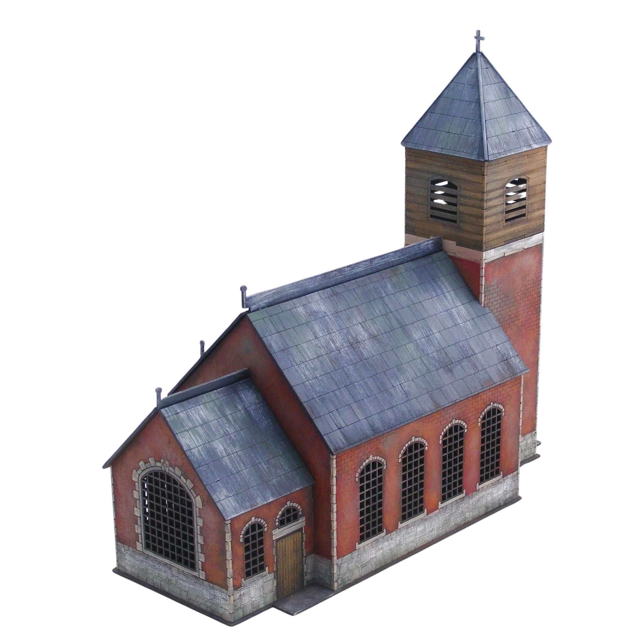 Sarissa Precision | Old Europe Waterloo 1815 Plancenoit Church H004 | MDF Terrain