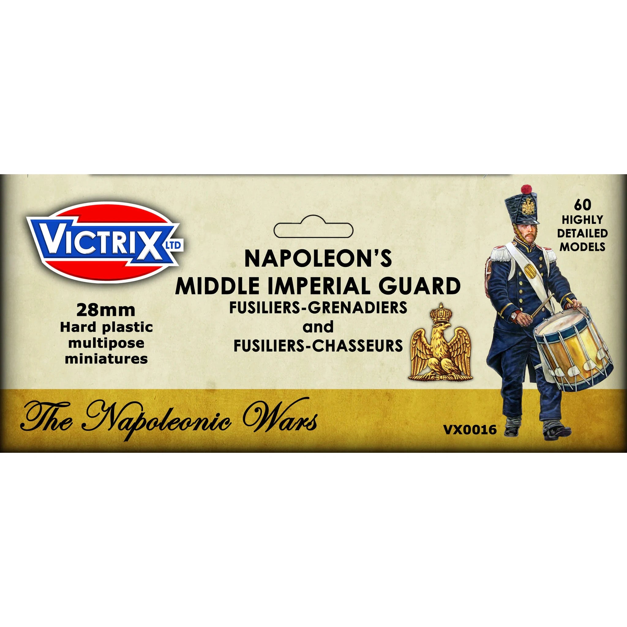 Victrix | Napoleonic Napoleon's Middle Imperial Guard | 28mm Plastic Unit | North Star Games | Miniature Kingdoms