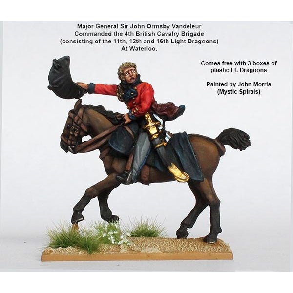 Perry Miniatures | Napoleonic Wars British Light Dragoons 1808-1815 | 28mm Plastic Unit | North Star Games | Miniature Kingdoms