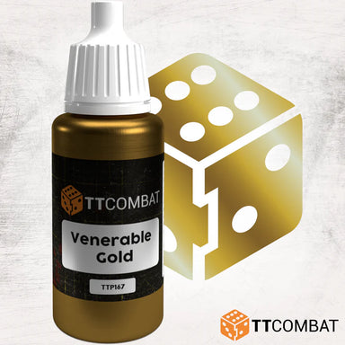 TTCombat | Venerable Gold | 17ml Individual Paint | TTCombat | Miniature Kingdoms