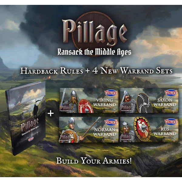 Victrix | Pillage Rulebook | Hardback Book Rulebook