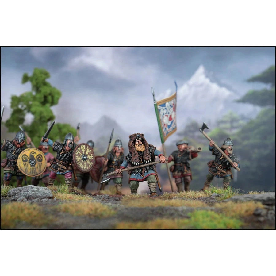 Victrix | Dark Ages Vikings | 28mm Plastic Unit | North Star Games | Miniature Kingdoms