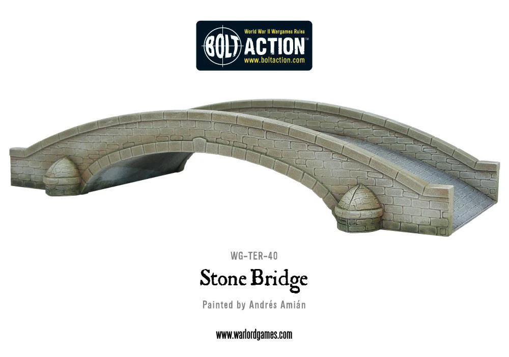 Bolt Action | Stone Bridge | 28mm Plastic Terrain