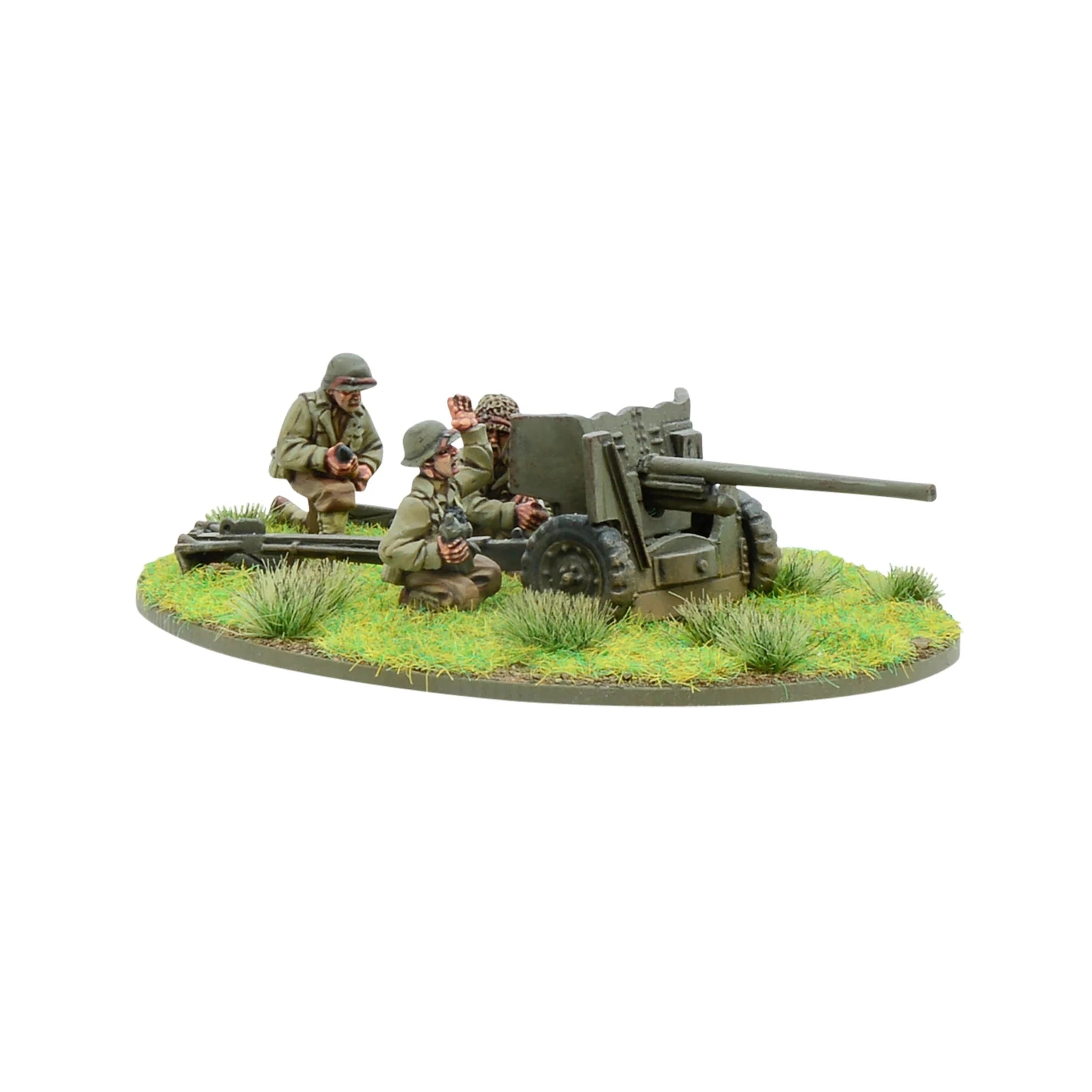 Bolt Action | American US Army 57mm Anti Tank Gun | 28mm Metal Blister Pack