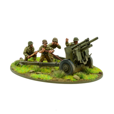 Bolt Action | American US Army 105mm Howitzer Gun | 28mm Metal Blister Pack