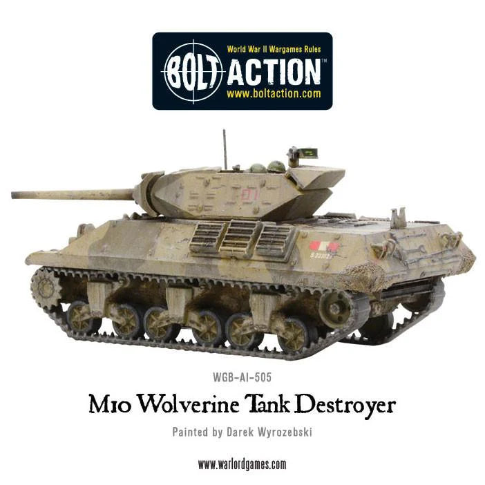 Bolt Action | USA M10 Wolverine Tank Destroyer | 28mm Plastic Vehicle