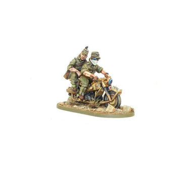 Bolt Action | Afrika Korps Kradschutzen Motorcycle | 28mm Metal Blister Pack