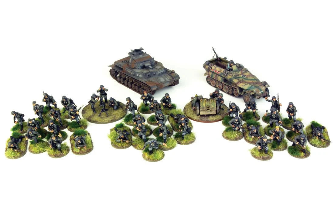 Bolt Action | German Blitzkrieg | 28mm Plastic Starter