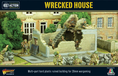 Bolt Action | Wrecked House | 28mm Plastic Terrain