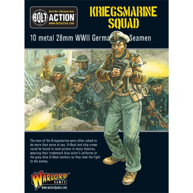 Bolt Action | German | Kriegsmarine | 28mm Metal Unit | Warlord | Miniature Kingdoms