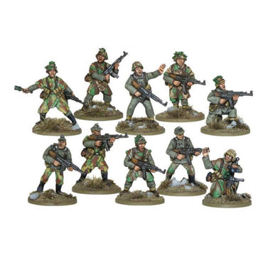 Bolt Action | German | Veteran Grenadier Squad | 28mm Metal Unit | Warlord | Miniature Kingdoms