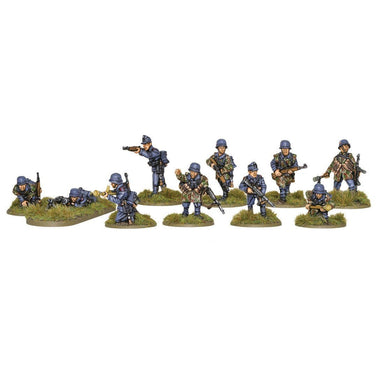 Bolt Action | German Luftwaffe Field Division | 28mm Metal Unit | Warlord | Miniature Kingdoms